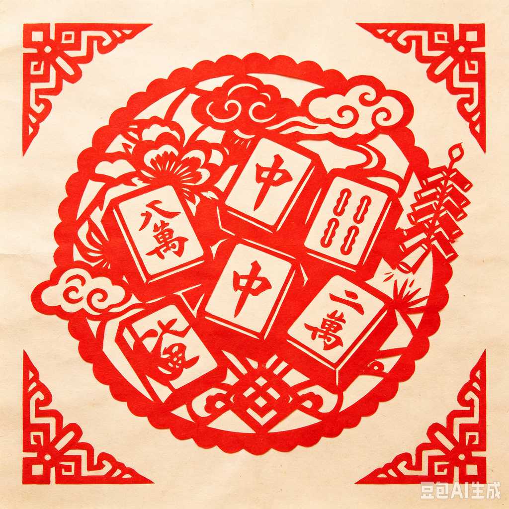 sharp printed mahjong symbols