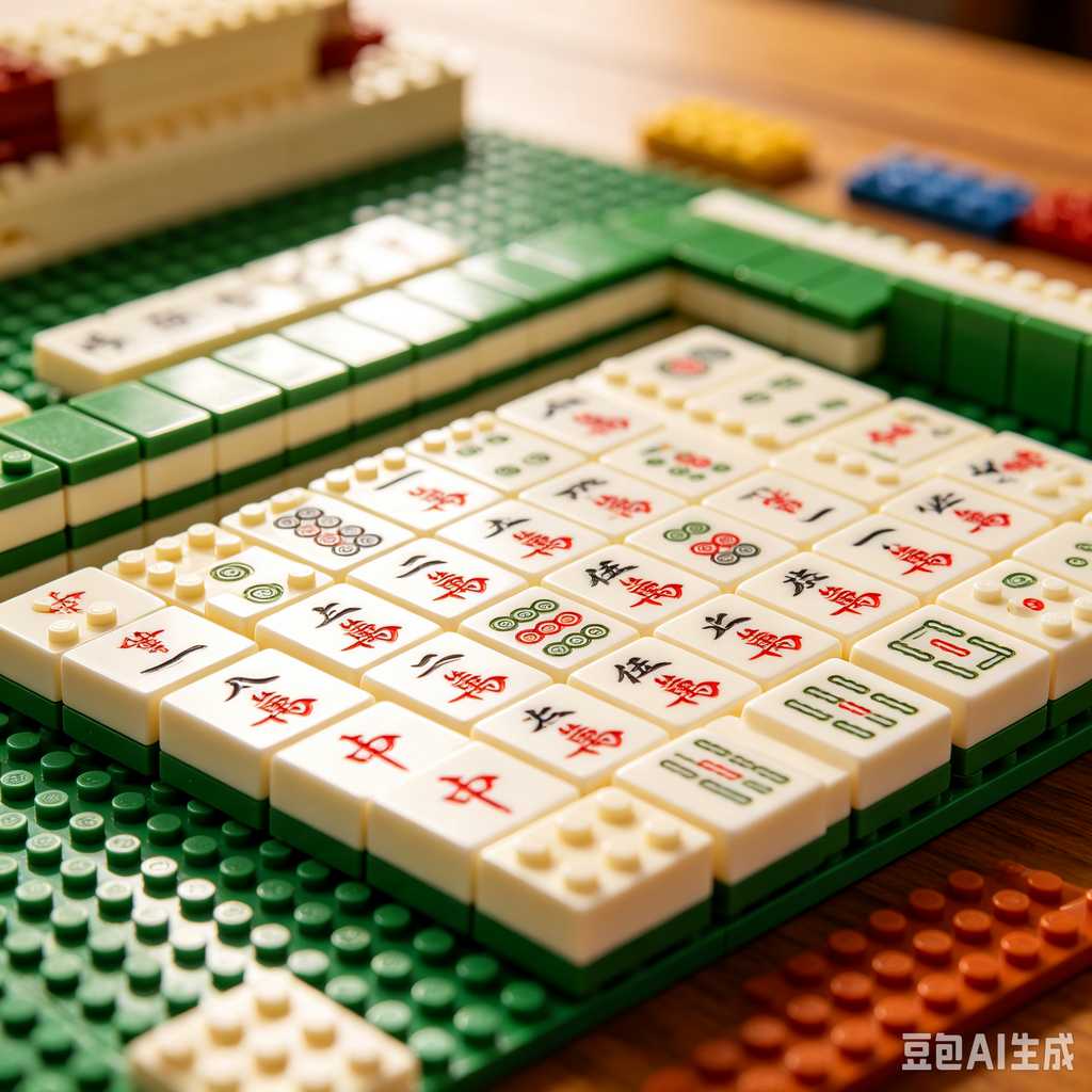 custom logo mahjong tiles